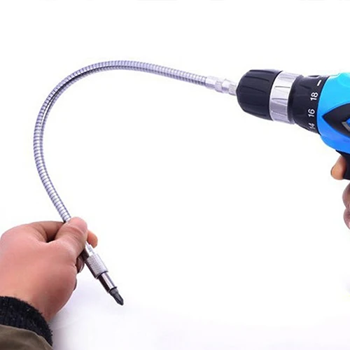 

Metal Flexible Bending Shaft Extended Adapter Connector for Electronic Drill