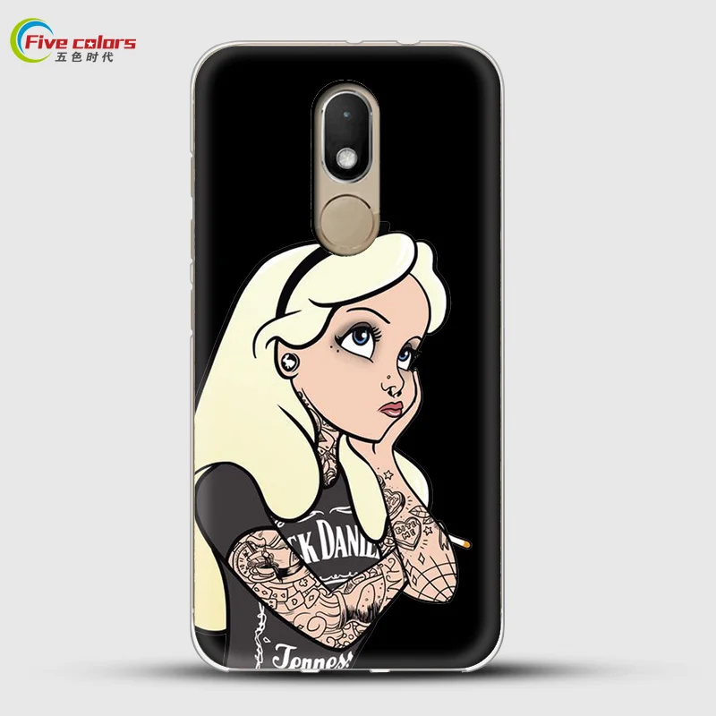 Five colors For Coque Wiko Wim Lite Case Luxury Cartoon fundas Soft Silicone Phone Protective Back Cover |