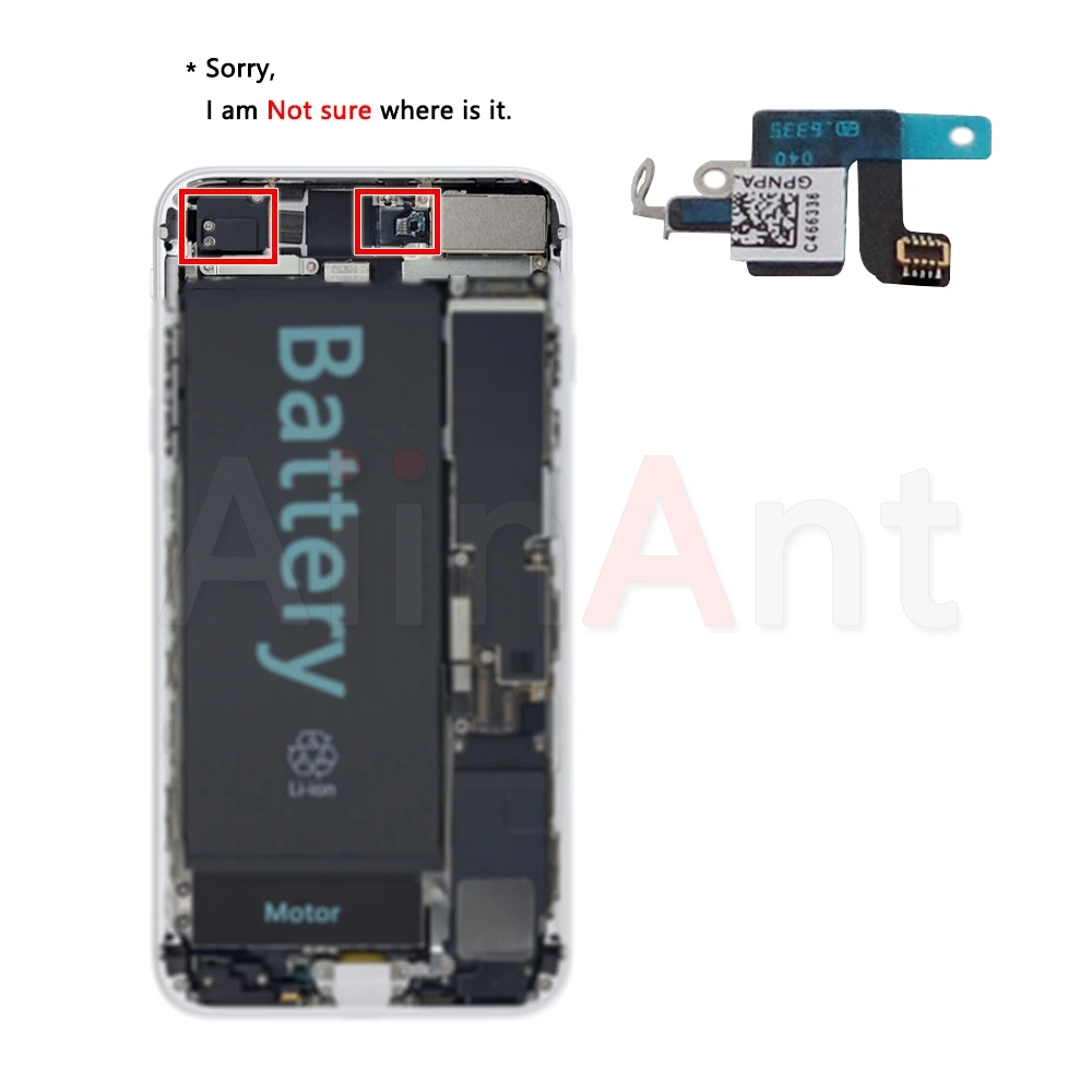 Для iPhone 7 8 Plus Wifi Bluetooth NFC Wi-Fi gps сигнальная Антенна гибкий кабель Крышка Замена Ремонт Запасные части