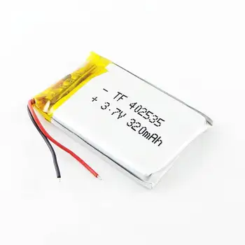 

Brown 3.7V 320MAH MP3 MP4 042535402535 polymer lithium battery MP5 GPS Rechargeable Li-ion Cell