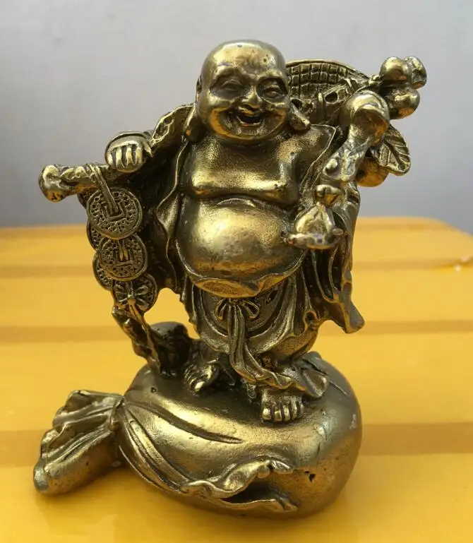 

Auspicious Buddhist Maitreya Buddha bronze statue