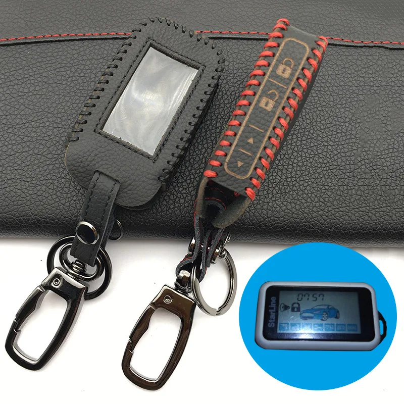 For Russian Version 2-way Car Wholesale Starline Alarm E90 E91 E60 E61 E62 Fob Remote Key Switch High Quality Leather Key Case For Russian Version 2-way Car Wholesale Starline Alarm E90 E91 E60 E61 E62 Fob Remote Key Switch High Quality Leather Key Case