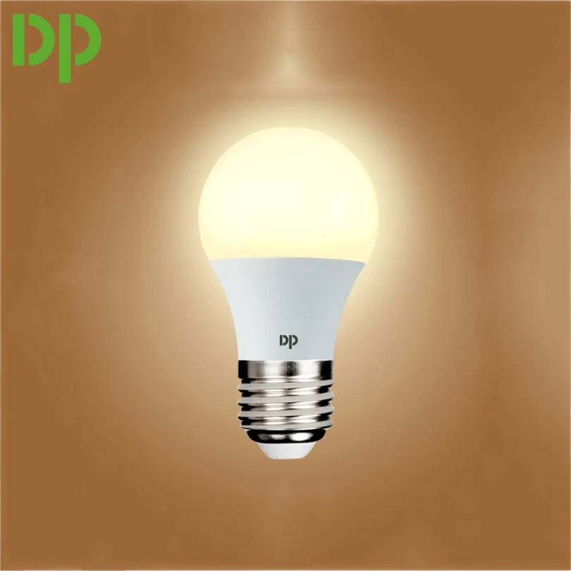 

2 pcs/lot Duration Power 7W E27 LED Bulb PBT led ceiling lights with 17 pcs SMD LED 160-240V 660lm energy saving lamp