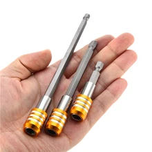 1 шт. 60/100/150 мм Магнитная отвертка бит держатель 1/" Шестигранным хвостовиком Quick Release сверла держатель удлинители