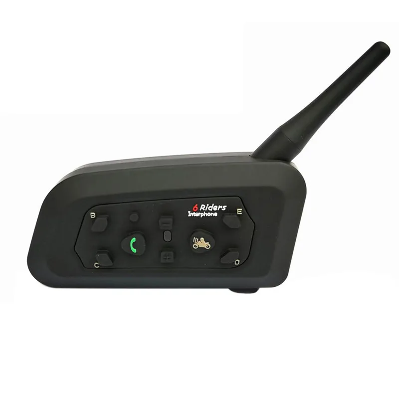 

1Pcs 1200M 6 Riders Portable Motorcycle Portable Durable Bluetooth Helmet Intercom Interphone Wireless Multi Headsets#288689