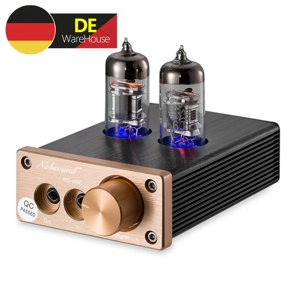 

Nobsound NS-08E 6J3 Tube Headphone Amplifier Audio High-current Hi-Fi Stereo Amplifier