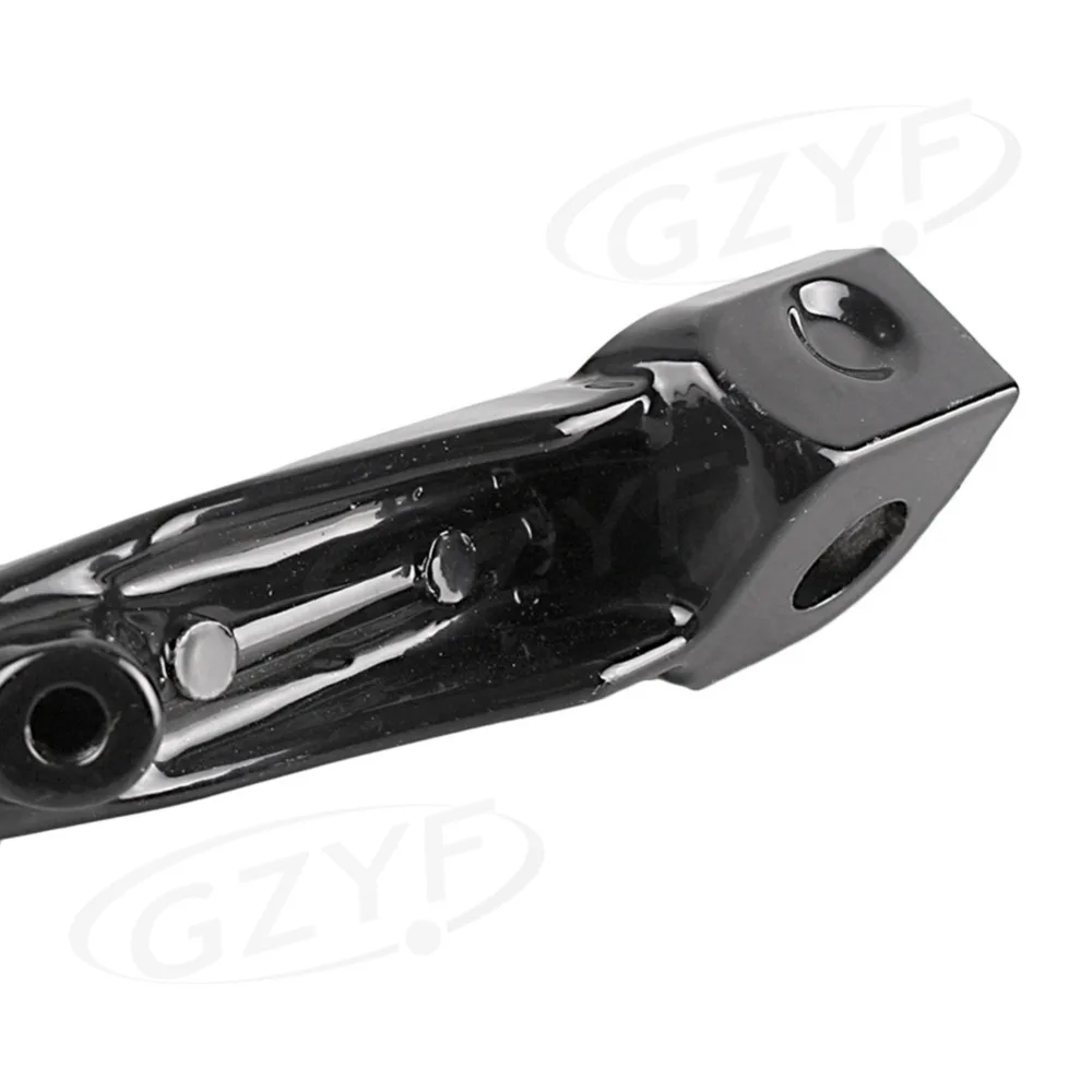 Motorcycle Front Foot Peg Footrest For Kawasaki Ninja ZX6R 2003-2013 & Ninja ZX10R 2004-2013 & Ninja ZX9R 1998-2003 & Z1000 2007-2013 & Z750 Z750S 2007-2010 & ER6N ER6F NINJA 650R 2009-2013 Black