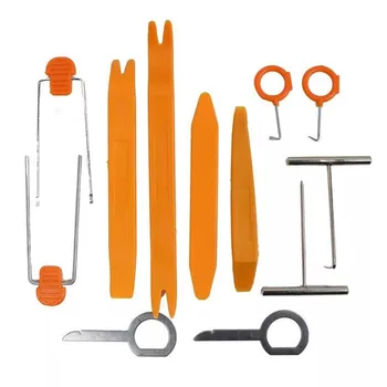 

12pcs Tool for Car Audio Remove Install Pry Repair Tool Kit For Ford Focus MK2 MK3 MK4 kuga Escape Fiesta Ecosport Mondeo
