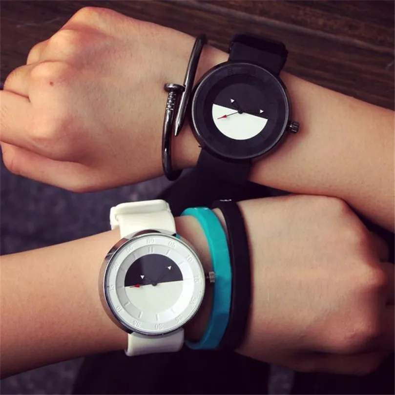 2019 Lover's Watches New Fashion Unisex Men Women Silicone Quartz Analog Wrist Watch erkek kol saati Bracelet reloj mujer B65 2019 Lover's Watches New Fashion Unisex Men Women Silicone Quartz Analog Wrist Watch erkek kol saati Bracelet reloj mujer B65