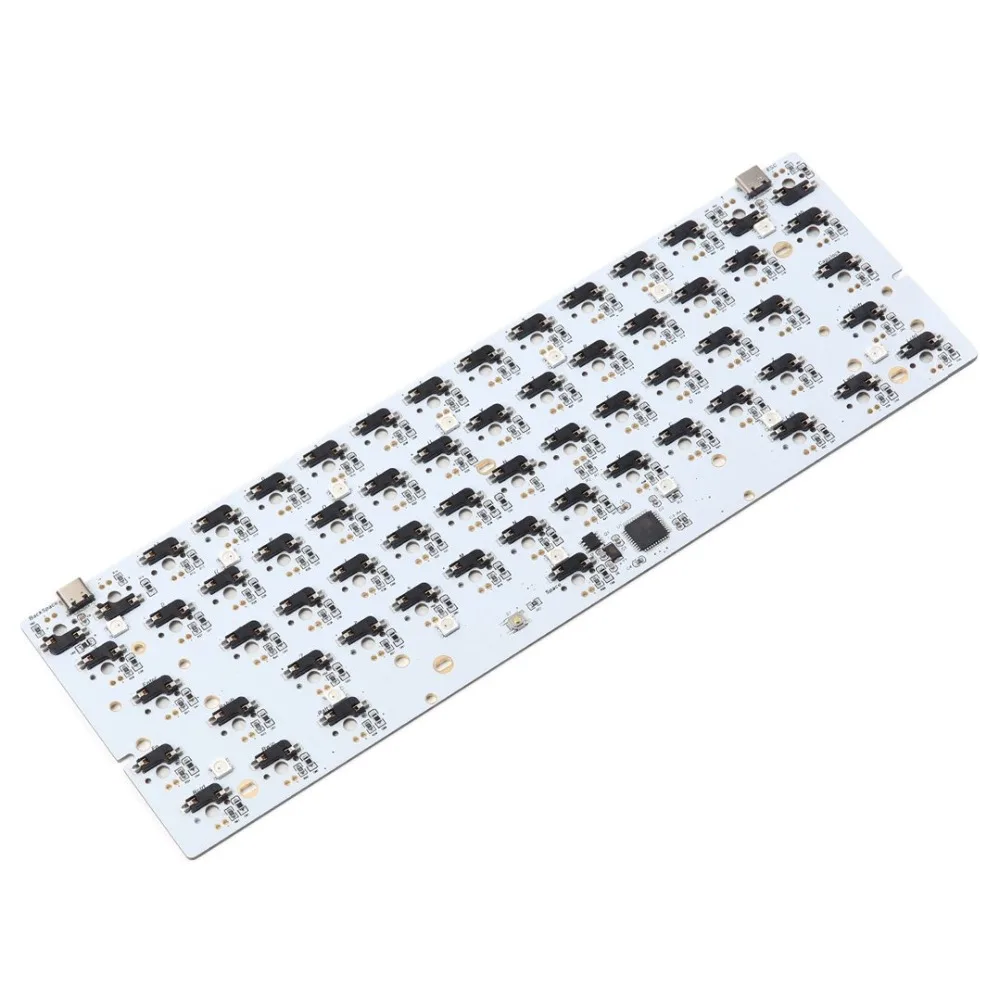 KBD6X Горячая замена PCB двойной интерфейс C для пользовательской механической