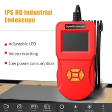 Эндоскоп 8 мм Портативный эндоскоп визуальный эндоскоп практичный Фото Инструмент для чистки ушей бороскоп для осмотра Прямая