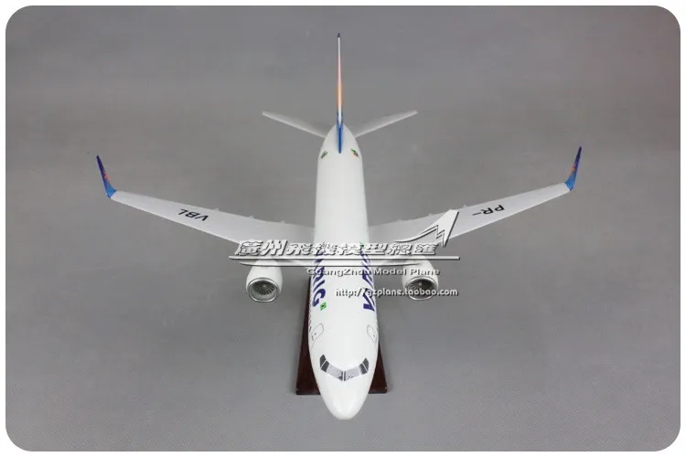 40 см смолы Boeing 737 VARIG модель самолета Бразилия вгр B737 800 PR VBL дыхательные пути