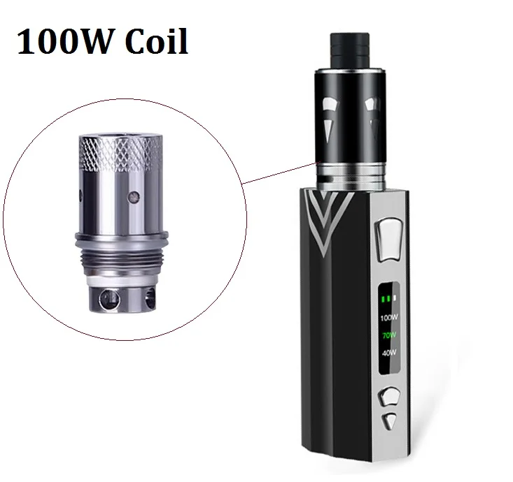 

Replacement 100W Coils 0.5ohm For High Power Vape Mod Kit Box As Pictures Show