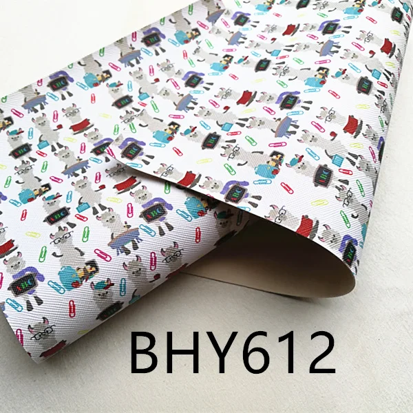 30*134 см обратно в школу лама печати искусственная кожа винил BHY611