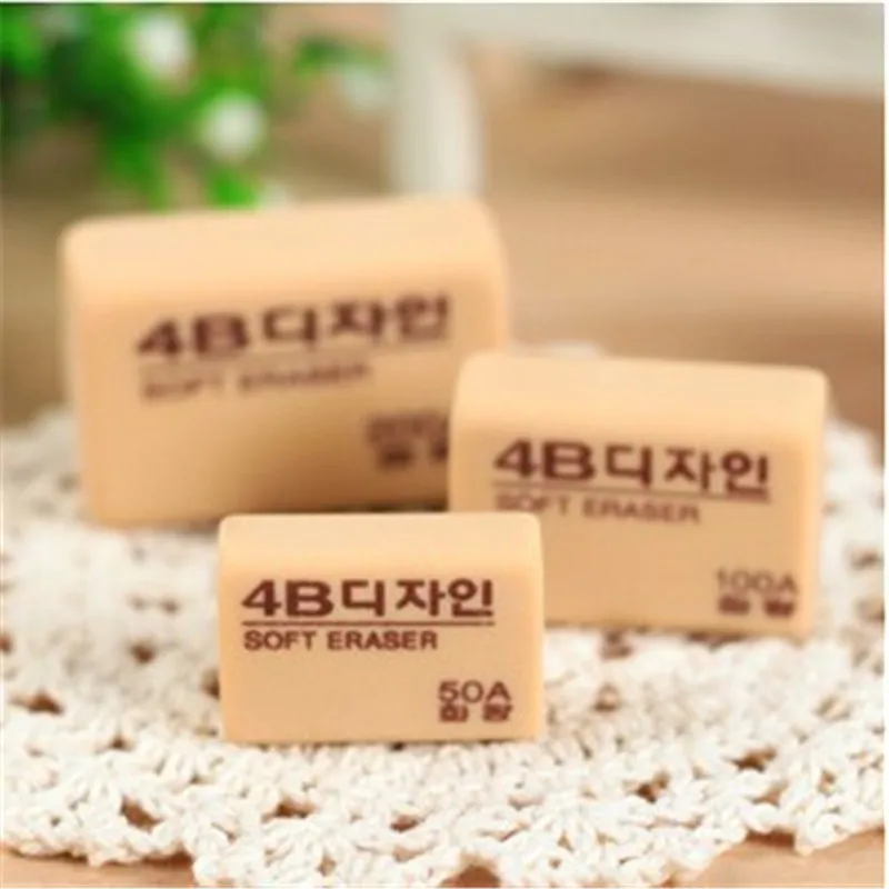 

DL Eraser 4B rubber 100A art rubber drawing special rubber student articles Stationery office supplies for students