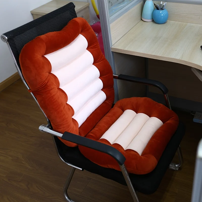 Cushion Sofa office chair automobile cushion Thickening in winter Soft and comfortable 3 color selectable Quality assurance - Цвет: DL-SJZD-l j h 1kg