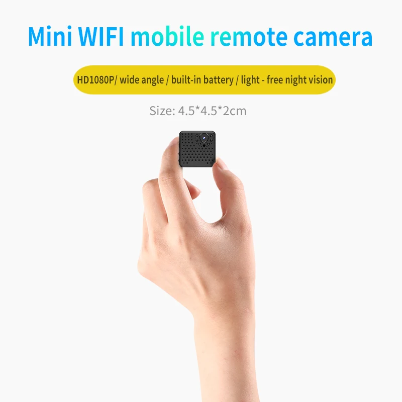 

mini wireless camera Full HD video 1080p DV WLAN Mini IP Mini IP monitor camera and motion sensor the best portable wifi cam