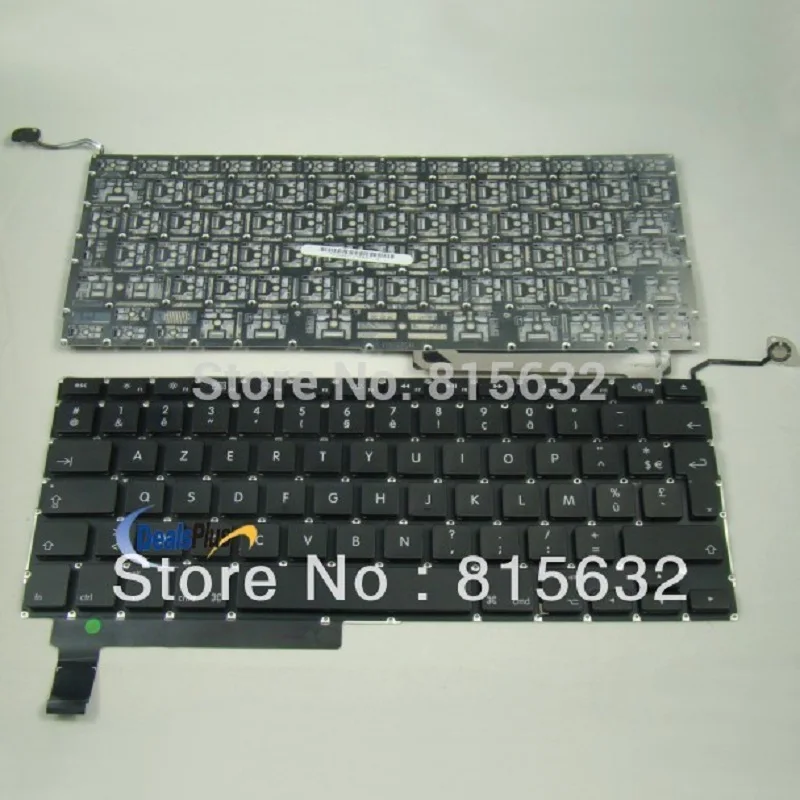 

For MacBook Unibody 15" A1286 MB470 MB471 2008 Clavier French fr Keyboard AZERTY