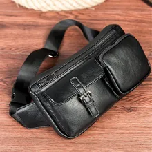 Новая сумка Для мужчин Груди Сумка Одежда высшего качества сумки сотовый телефон многофункциональный кожаные сумки