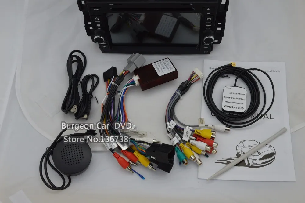 Top Factory Price Car DVD Player for Chevy Chevrolet Cobalt Silverado Suburban Buick Enclave Radio Stereo BT GPS Navigation system 53