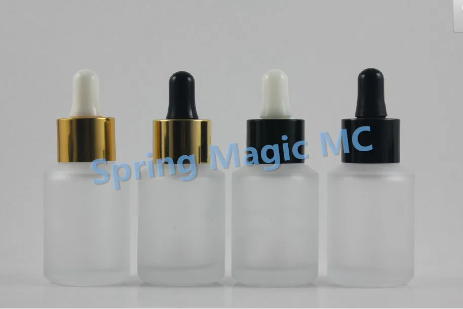 Download 100PCS Wholesale 30ml Frosted Glass Dropper Bottles Used for Eye Essentical Oil/Reagents/Serum ...