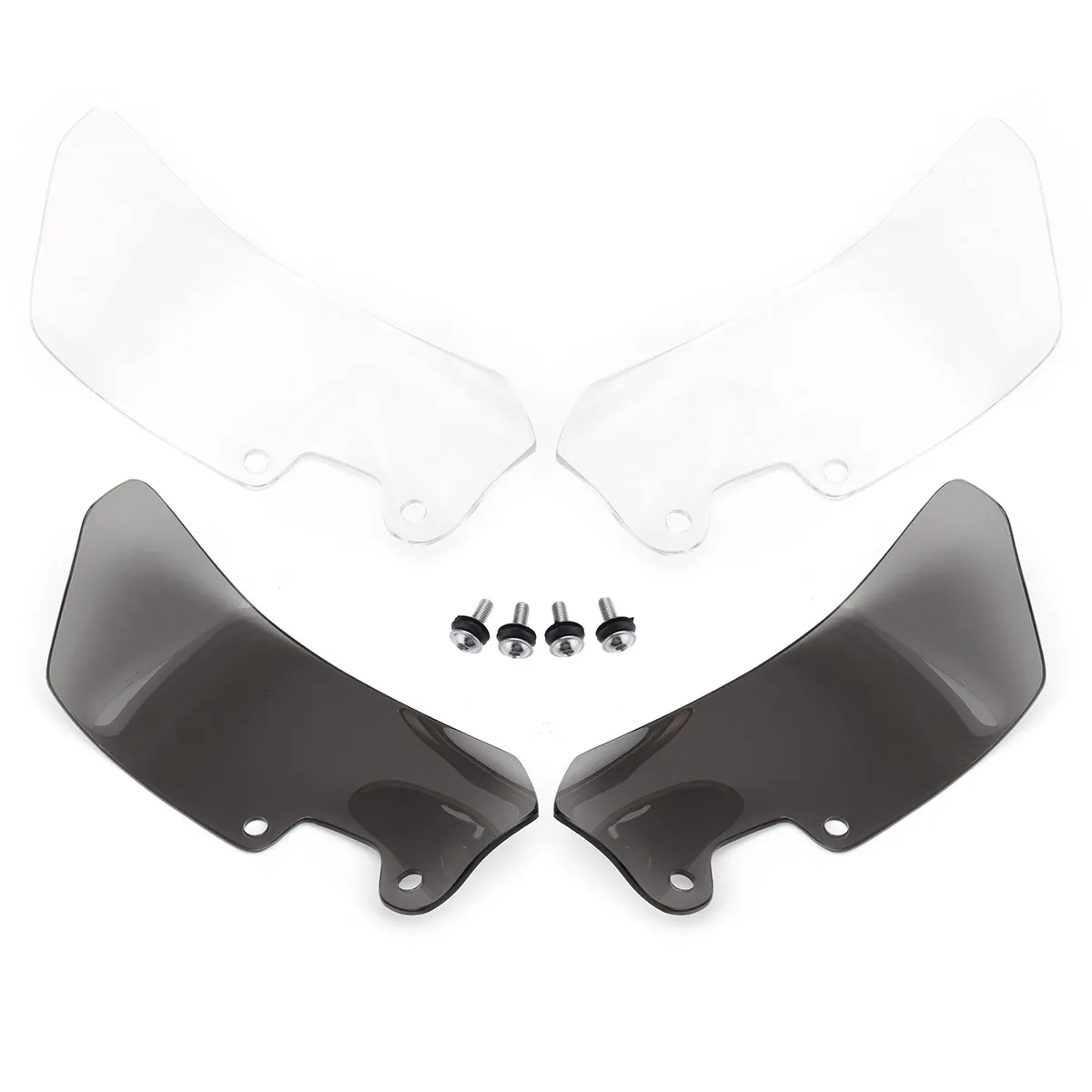 

Pair Motorcycle Wind Deflectors Scratch Resistant For BMW R1200GS 2004-2012 Left Right