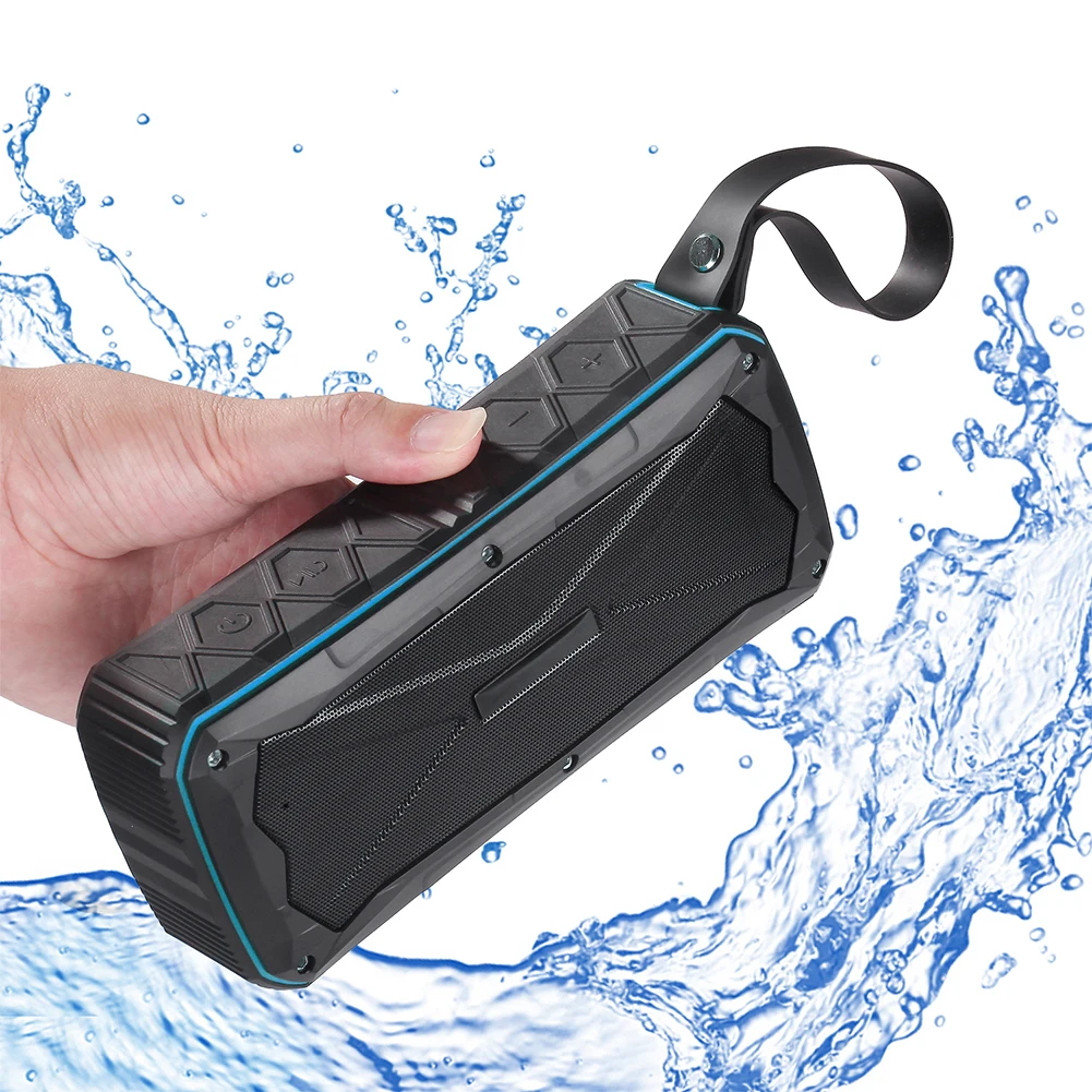 

S610 Bluetooth Speaker Wireless Audio Waterproof IP6 Portable 4500mAh Dual 8W Output Power Bank Stereo Music Loudspeaker