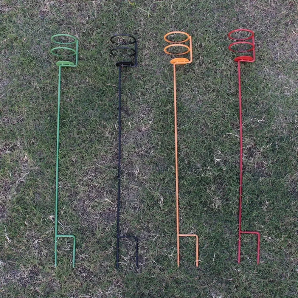 

Creative Outdoor Wine Rack Water Bottle Holder Stake for BBQ Garden Picnic Camping Drink Bottle Stakes Rack