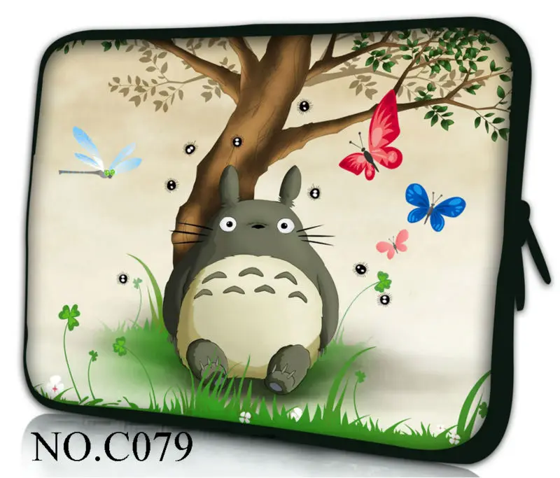 Cute Totoro 14&quot 14.1&quot14.5&quot Laptop Sleeve Case Notebook Bag Cover Pouch For Sony VAIO/CW/CS HP Dell M14 14R | Компьютеры и