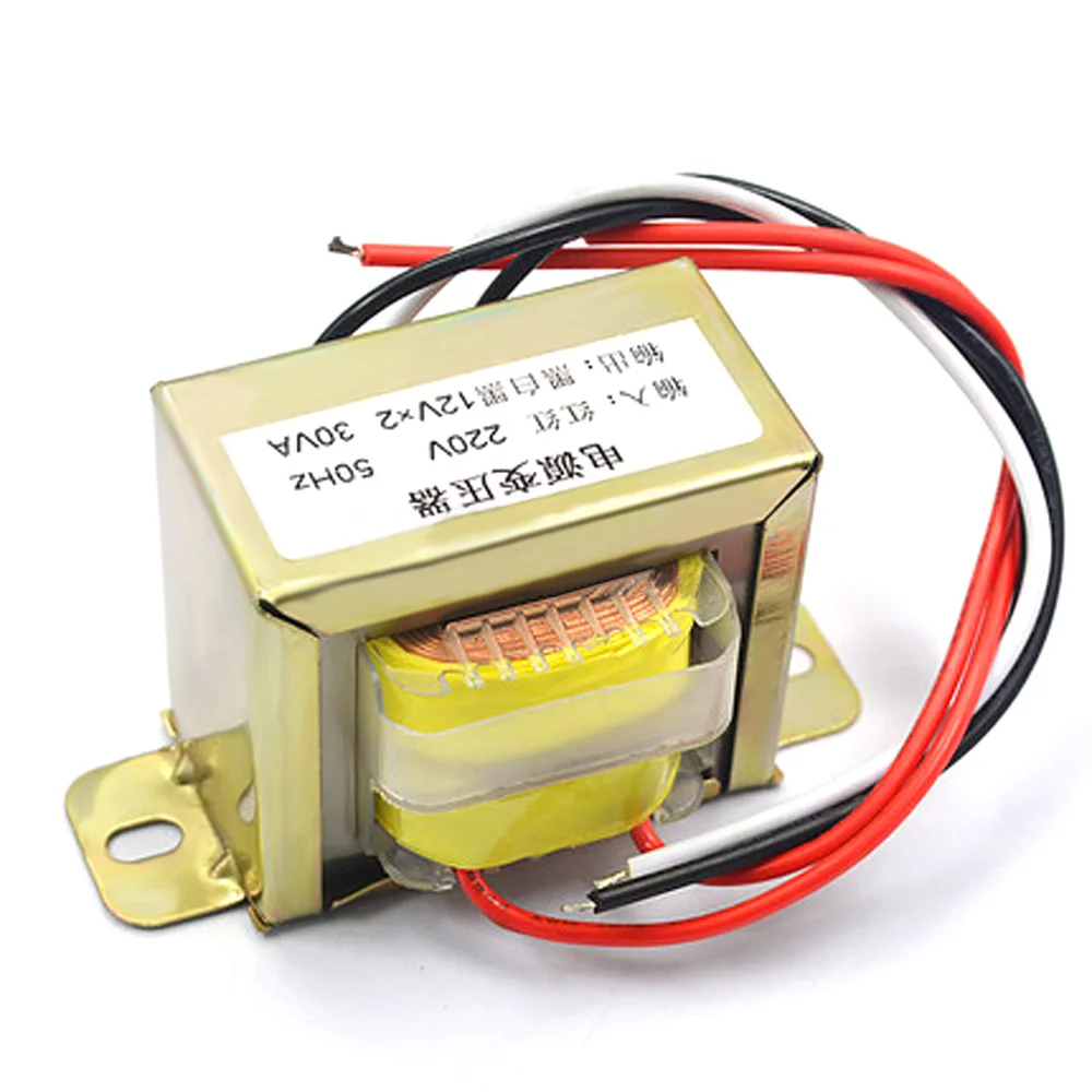 

1Pc Transformer AC12V Spot Welder Matched Power 30W Input Power 220V 50Hz Output Double 12V Converter