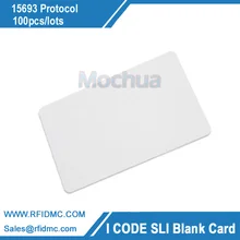 100 шт смарт-карты I код SLI em rfid карты I код 2 совместимый с 15693 протокол