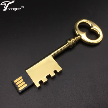 

Trangee key Pen Drive 64GB 32GB Metal Heart Pendrive USB 2.0 Flash Memory Stick Drives 16GB 8GB Skeleton Key USB Flash Drives