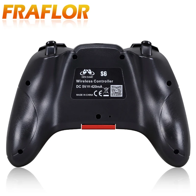 Игровой контроллер GEN GAME S6 Bluetooth 3 0 беспроводной джойстик для ПК сотовый телефон USB