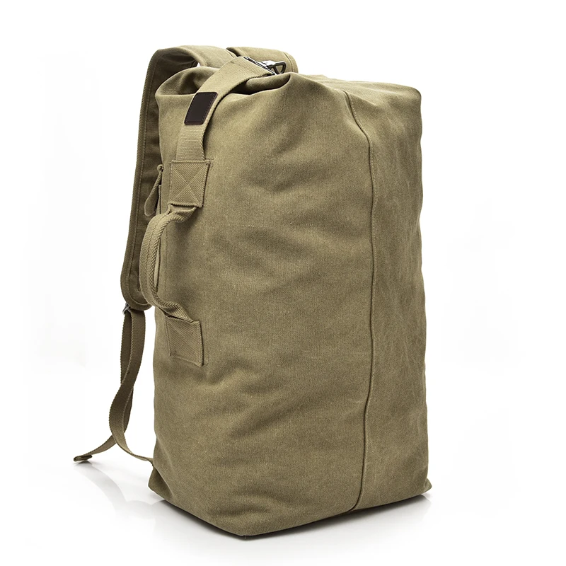 DIDA BEAR 2017 New Men Canvas Backpacks Male Large Bags For Travel Man Backbag Mochila Rucksack