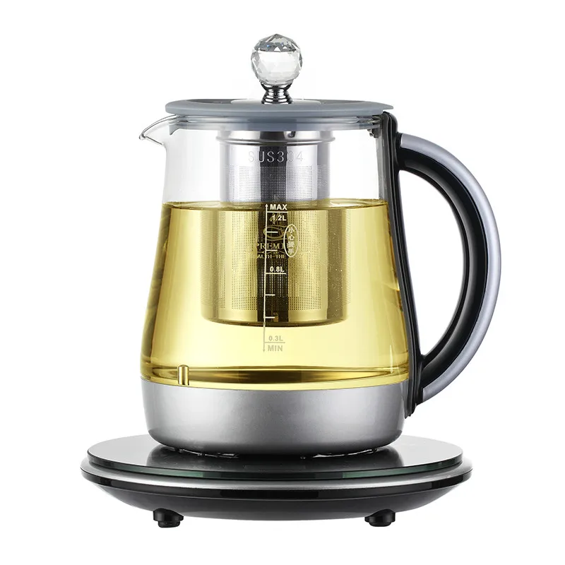 Electric kettle Glass electric hot water tea pot is fully automatic and