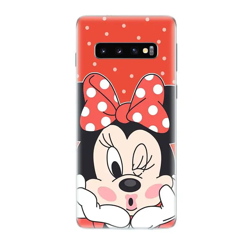 Микки Мышь модные Бисер для украшения samsung Galaxy S9 S8 A6 A8 Note 9 8 S7 S6 край J4 J6 + плюс A7 A9 J5 J8