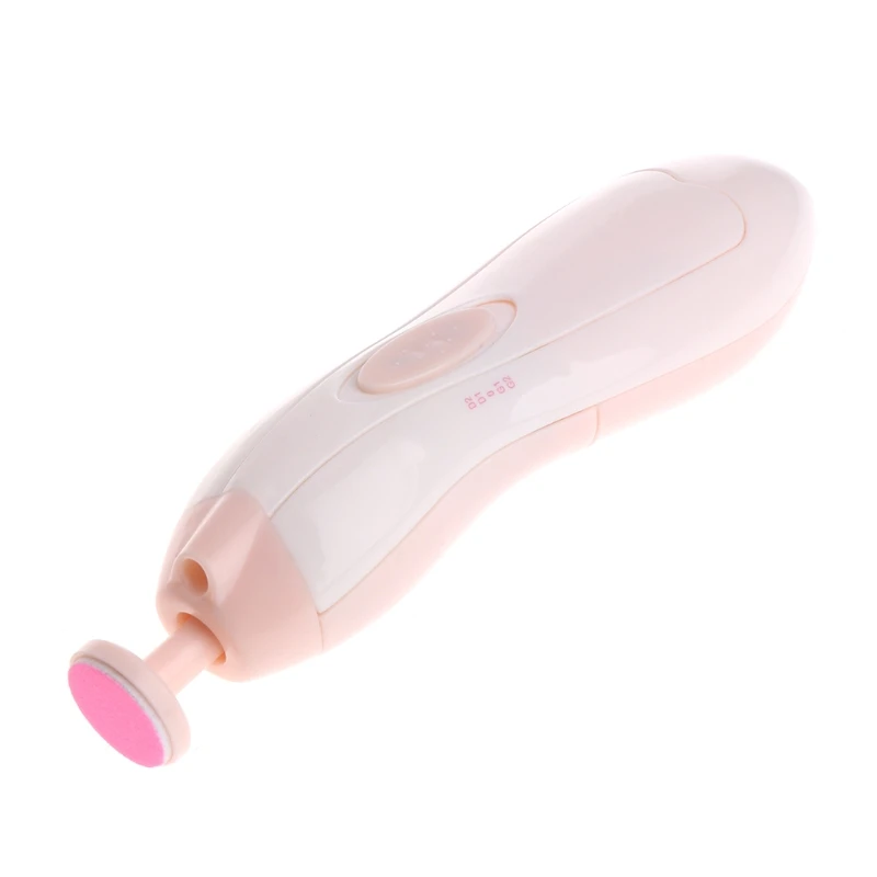 Electric Baby Nail Trimmer Manicure Pedicure Clipper Cutter Scissors Newbron Kids Infant