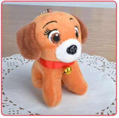 75ml kinohimitsu 6s nest exp 1Pc 10cm Husky Dog Dolls Plush Puppy Handbag Key Pendant Toys Children