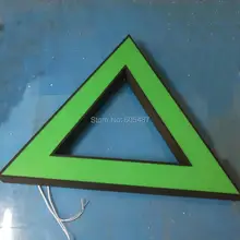 Наружный свет буквы из акрила с подсветкой Подсветка в форме букв вывеска yangyu знак высокой яркости спереди