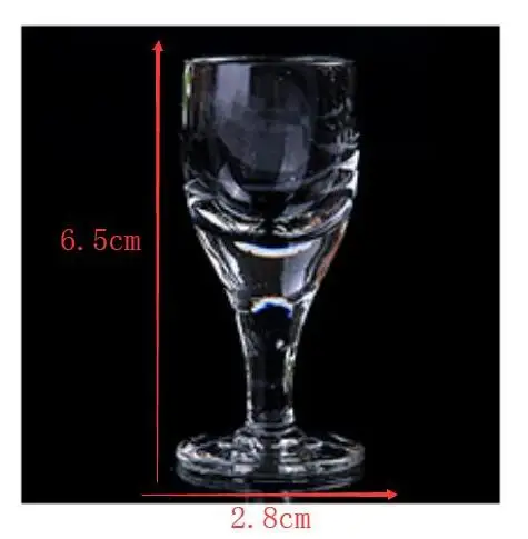 Стаканы с двойными стенками бокалы для шампанского Кубок пузырь вино тюльпан коктейльное Свадебная вечеринка стекло чашки тостов lw0316247 - Цвет: 6cm SMALL CUP