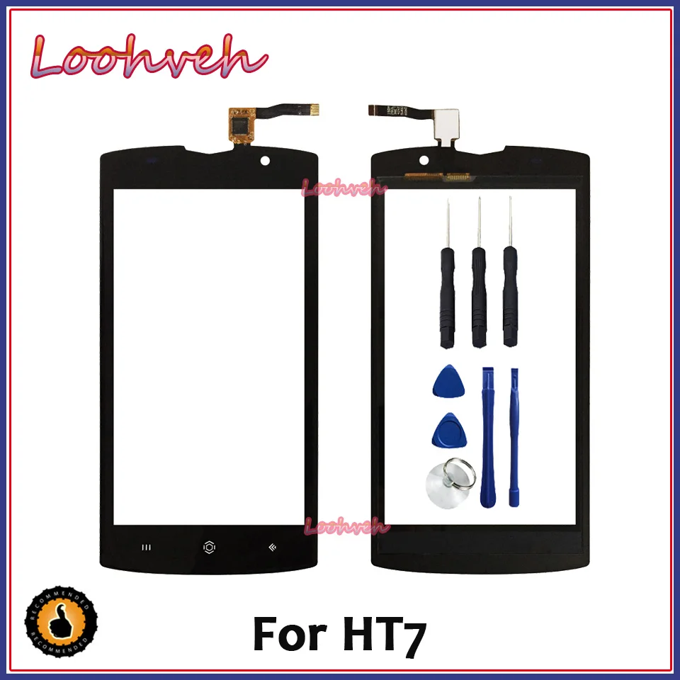 10 шт./лот высокое качество 5 ''для Homtom HT7 Pro Сенсорный экран дигитайзер