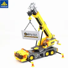 380 pcs city crane series building blocks DIY model blocks learning educational toys engineering vehicles gifts for children 804pcs cogo city buiding construction series engineering assembe building blocks educational diy model toys best gifts for kid