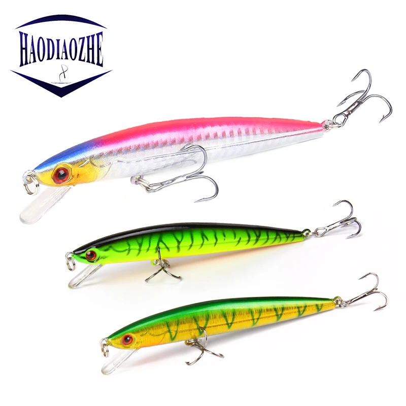 

Minnow Fishing Lure 11cm 9g Laser Hard Artificial Bait 3D Eyes Wobbler Professional SwimBait Crankbait Minnows Pesca For Fishing