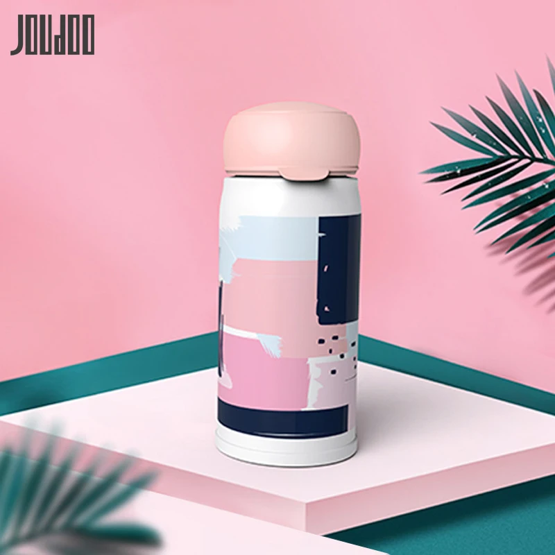 

JOUDOO 310ML Mini Thermos Coffee Vacuum Flask Stainless Steel Drink Water Bottle Termos Thermo Cup And Mug Garrafa Termica 35