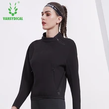 Осенне-зимняя спортивная куртка для бега, женский тонкий пуловер с надписью и длинными рукавами, уличная тренировочная куртка для фитнеса