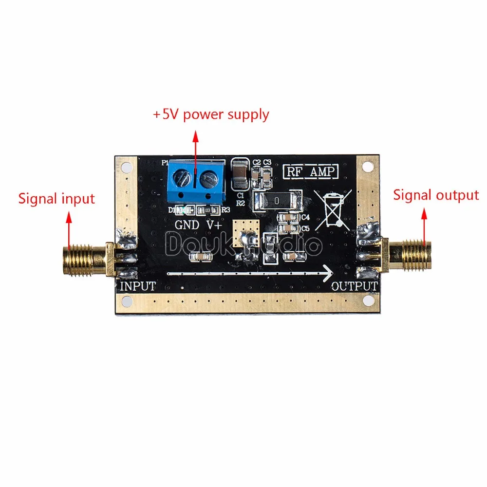 SPF5043 РЧ усилитель модуль 50 МГц-4000 МГц низкий уровень шума Высокая линейность хорошая плоскость