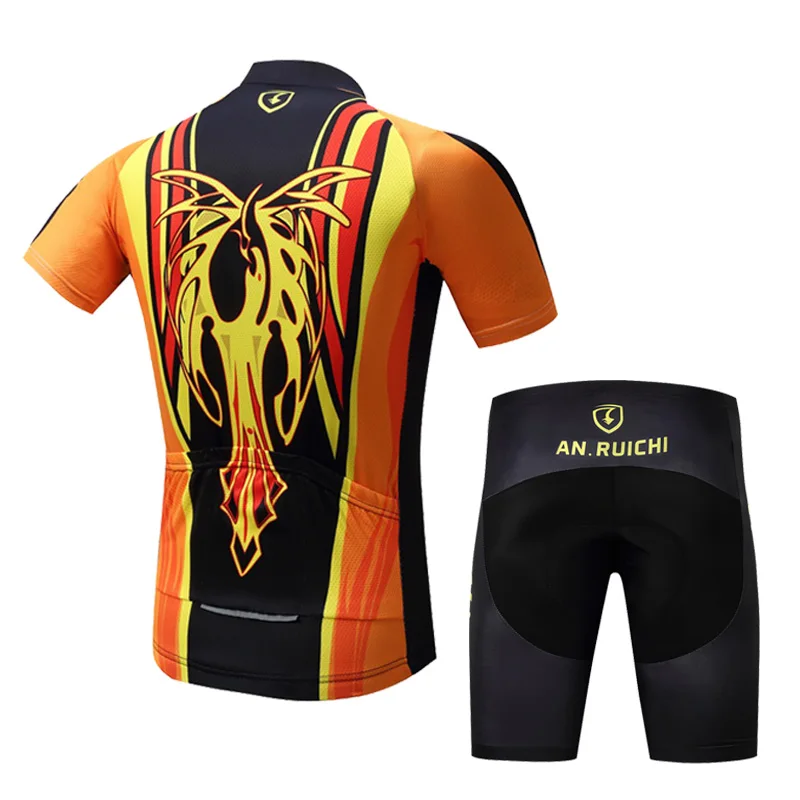 AONUO Pro трикотаж Комплект Лето MTB Велосипедный спорт костюмы Майо Ropa Ciclismo 100%