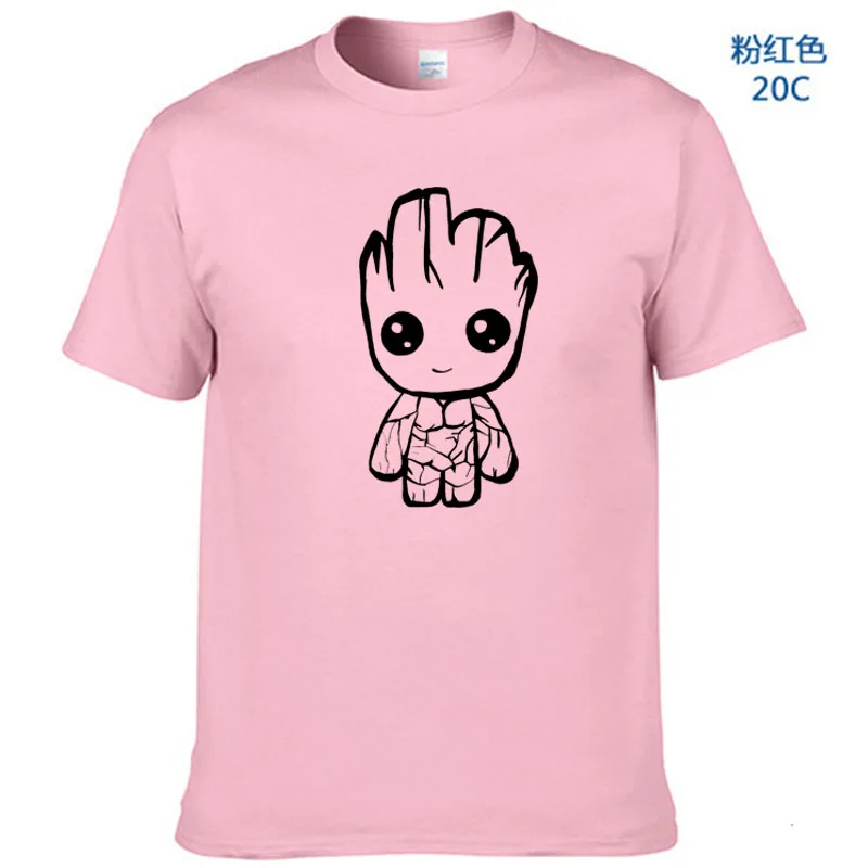 

NEW Groot T Shirts Tees Men Unisex X planet monarch Bounty Hunter Superhero Movie guardians of the galaxy Lovely COOL funny