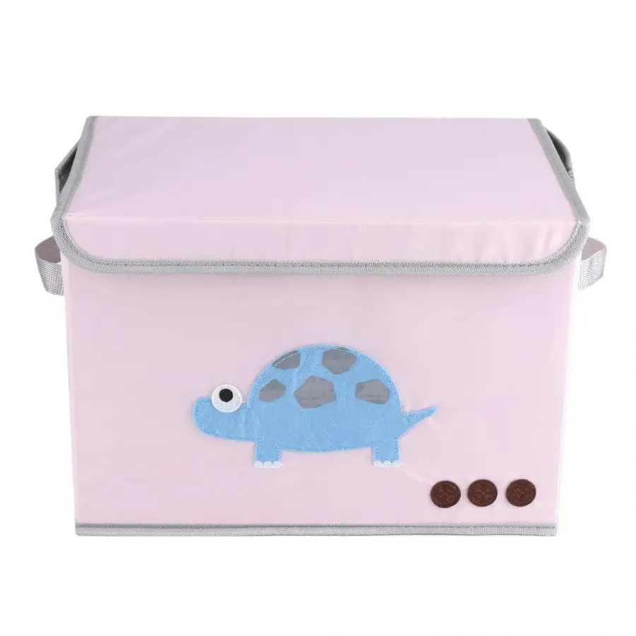 

Home Practical Foldabe Large Capacity Cartoon Non-Woven Fabric Storage Box Multifuncition Clothes Toys Storage Case