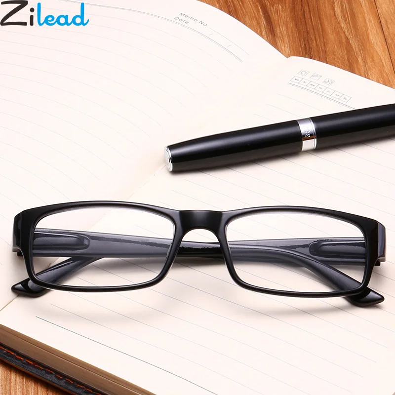 

Zilead Classic Black Frame Reading Glasses Women&Men Spring LegPresbyopic Eyewear1.0+1.25+1.5+1.75+2.0+2.25+2.5+2.75+3.0+3.5+4.0